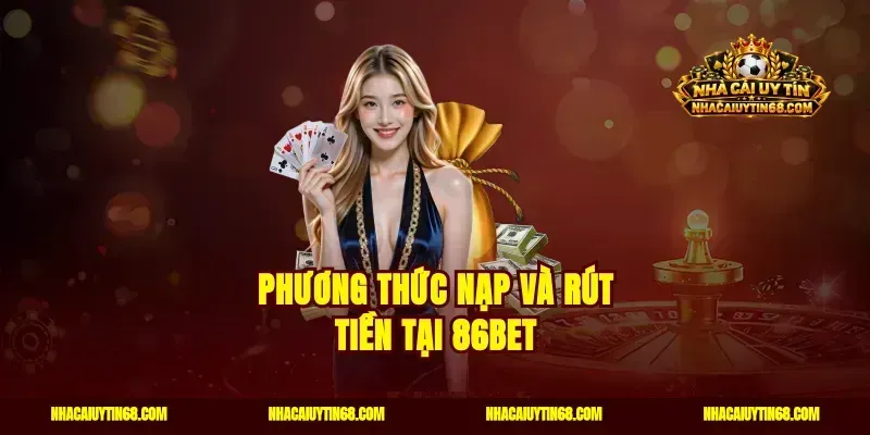Phương thức nạp và rút tiền tại 86bet