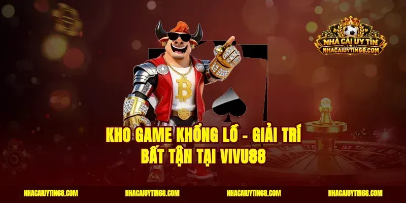 Kho game khổng lồ – Giải trí bất tận tại Vivu88